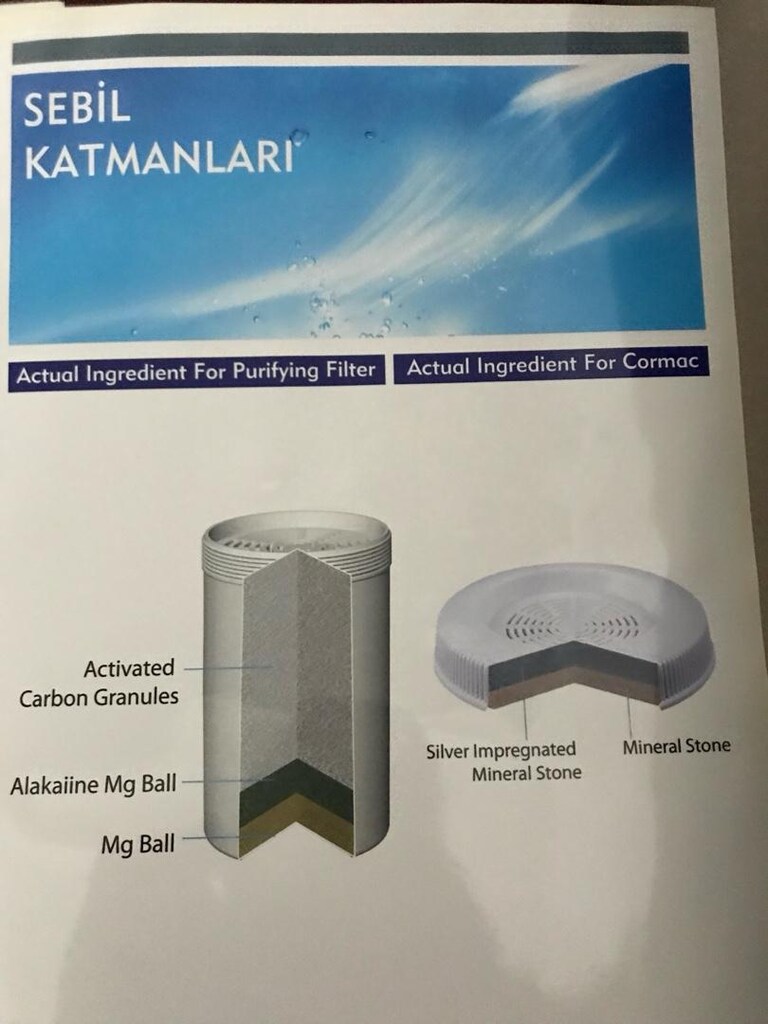 (sıfır) TAŞINABİLİR ALKALİ SU ARITMA SEBİLİ NEOS NUGA BEST&NUGABEST - 6