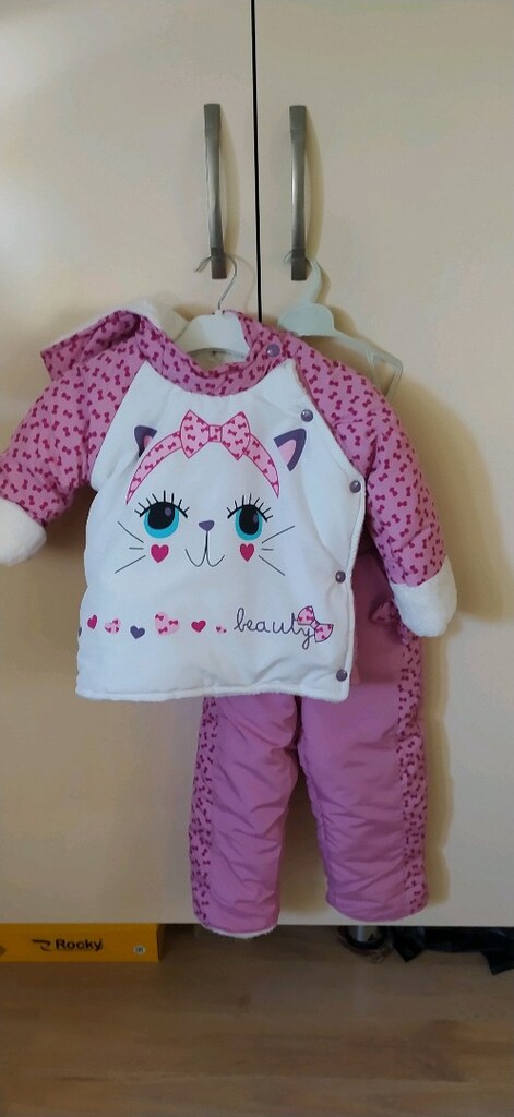 çocuk mont alt üst pantolon ceket takım - 2