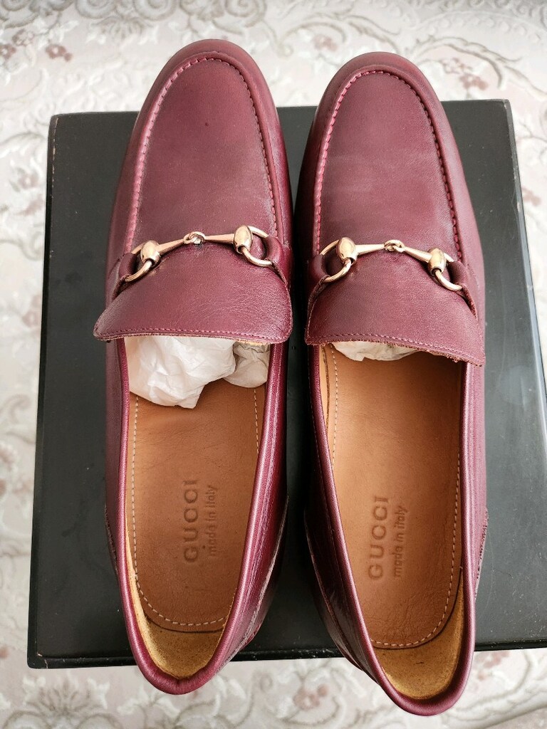 DERİ AYAKKABI SIFIR GUCCI MARKA 44 NO - 2