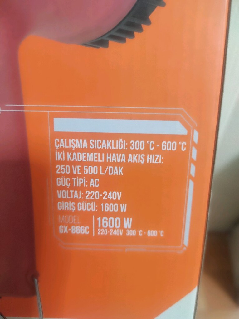 Proware Sıcak Hava Tabancası - 4