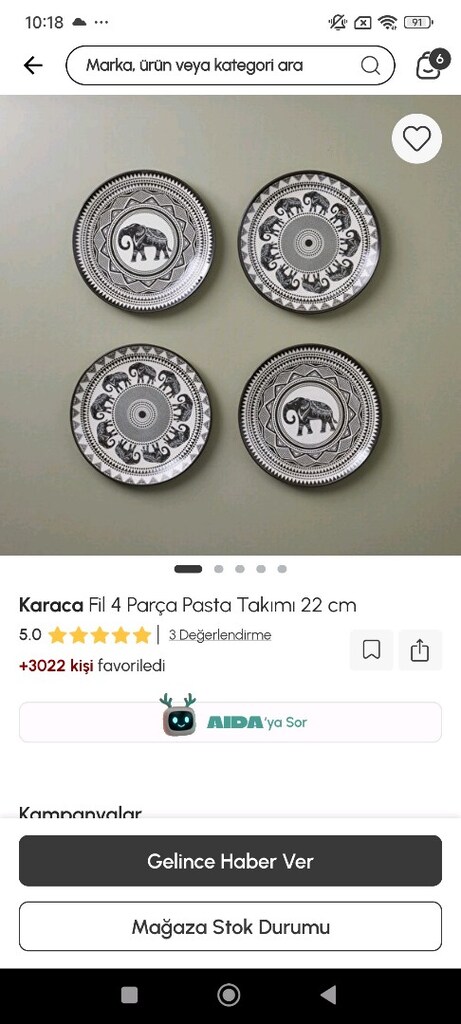 Karaca pasta tabağı - 2