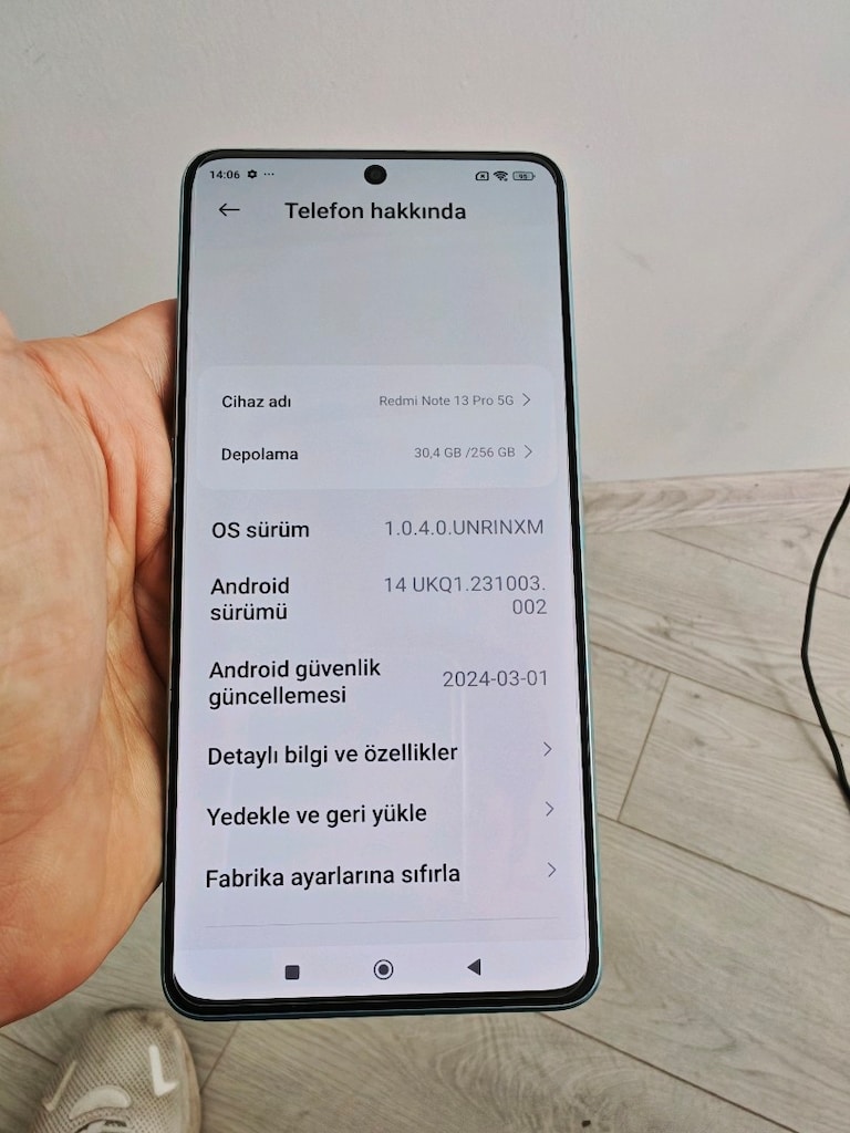 TERTEMİZ YD KAYITLI XİAOMİ RED Mİ NOTE 13 PRO - 5