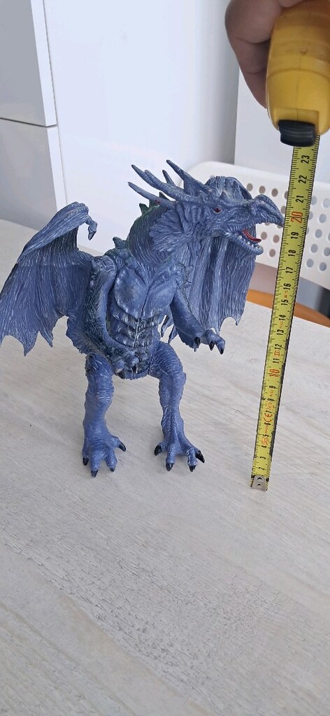 mavi ejderha figür - 2