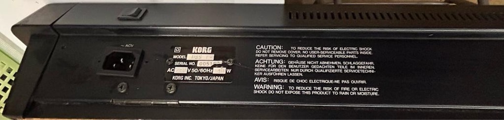 Korg DSS-1 Sampling Synthesizer – Sorunsuz & Eksiksiz (Yamaha Pedal) - 5