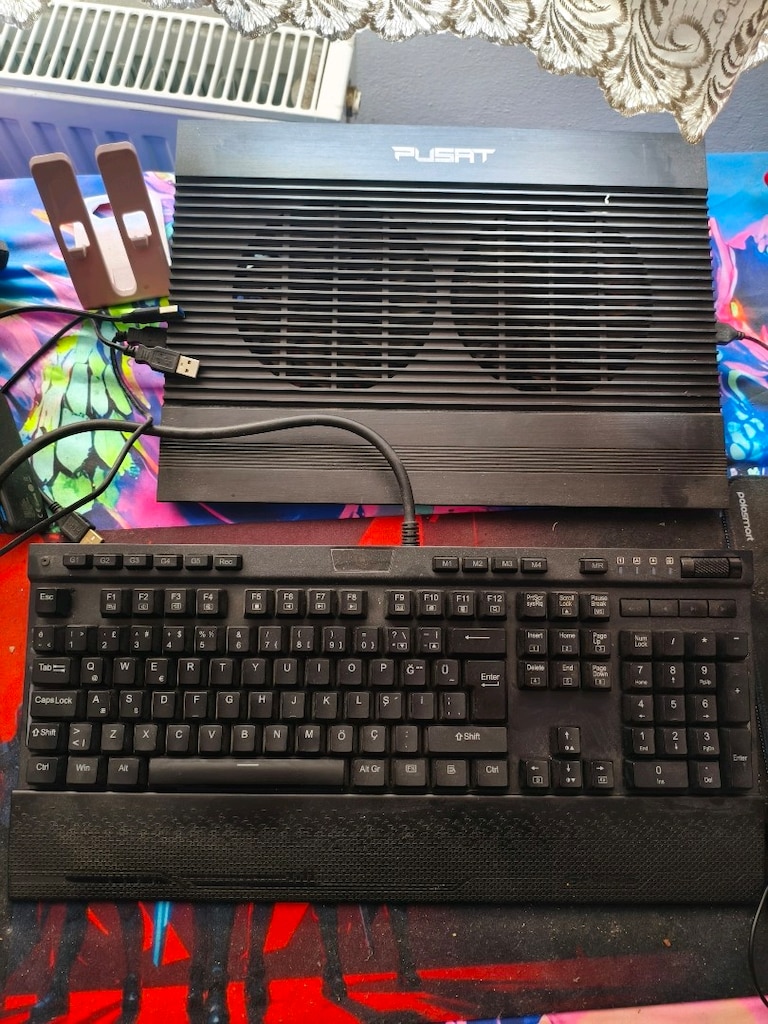 Monster k3 klavye + pusat soğutucu - 2