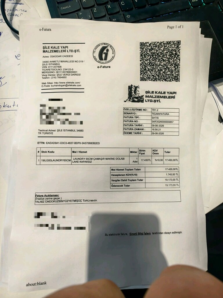 Çamaşır makinesi ve kurutma makinesi dolabı (vizon renk) - 6