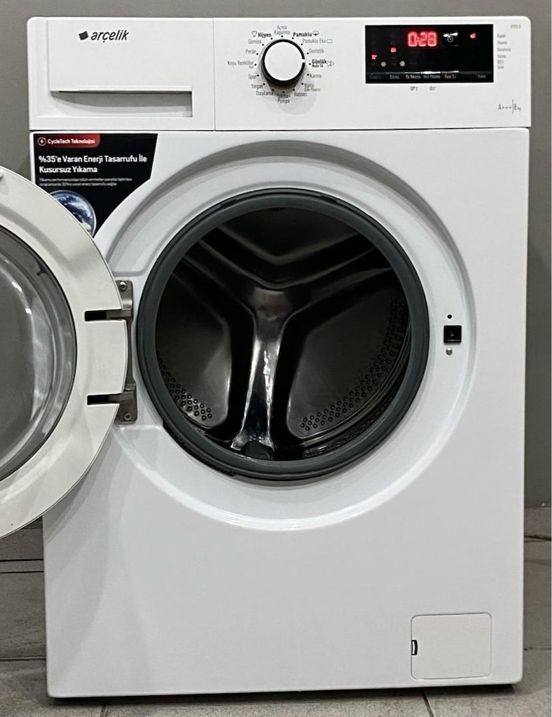 Arçelik 8 Kg Yeni Nesil A+++ Çamaşır Makinesi - 2