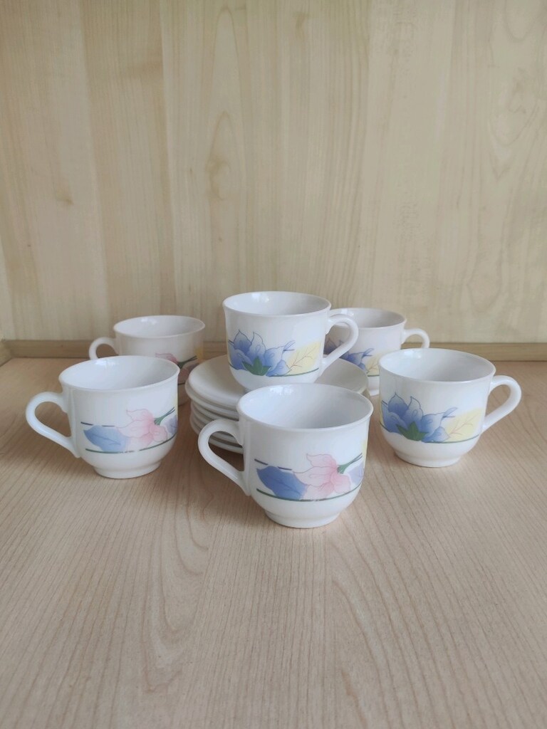 Arcopal France 6lı Çay Kahve Fincan Seti TAKAS OLUR - 2