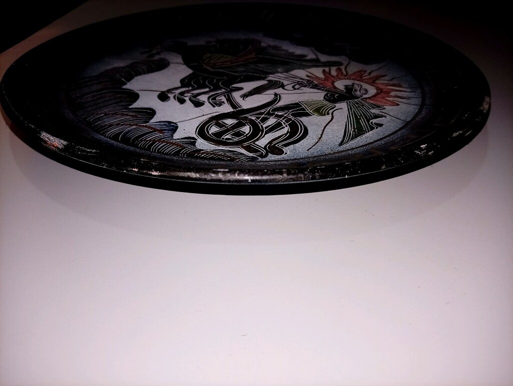 GİANNİS KERAMİK RHODOS EL YAPIMI SERAMİK DUVAR TABAĞI (24-25 CM) - 7