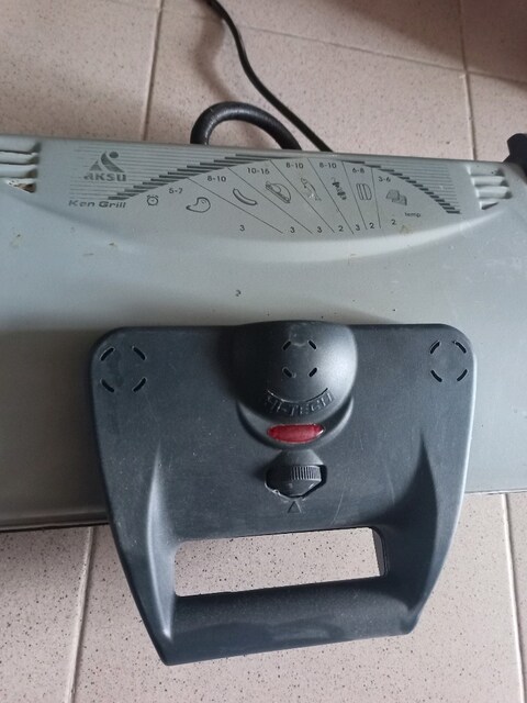Aksu Tost Makinesi Aksu Grill Elektrikli Izgara Barbekü Köfte Balık