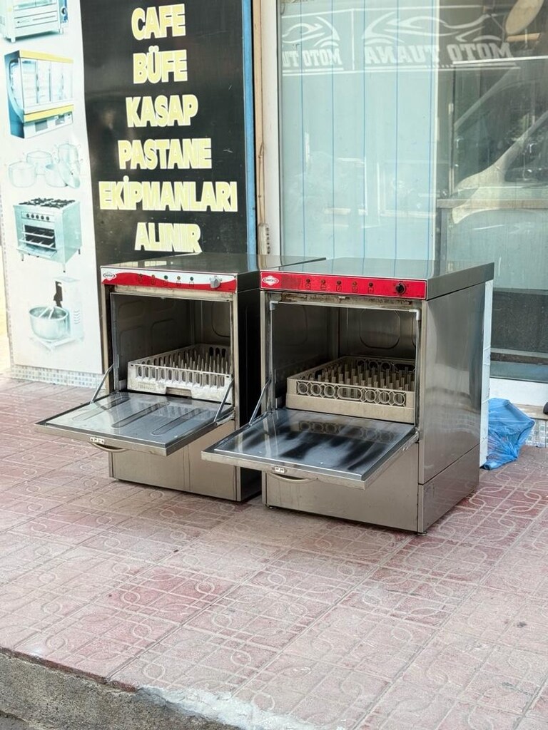 sanayi tipi bulaşık makinesi endüstriyel bulaşık makinası 500 lük bula - 19