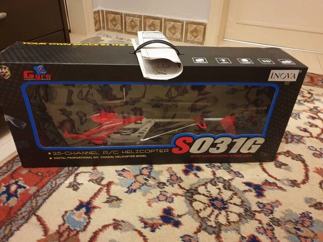 Gyro S031G Rc Helikopter (Gerçek ve Çok Güçlü)