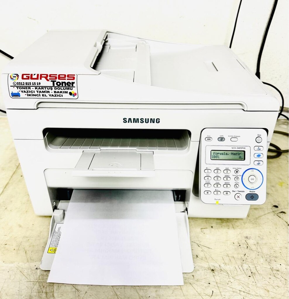 Yazıcı Samsung 3405 FW Fotokopi Tarayıcı Wifi Ekonomik - 3