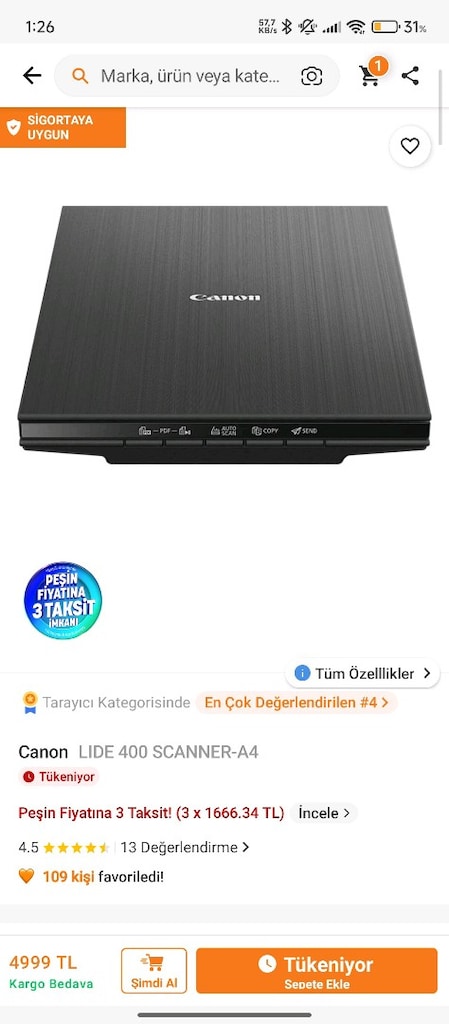 cannonscan lide 400 - 4