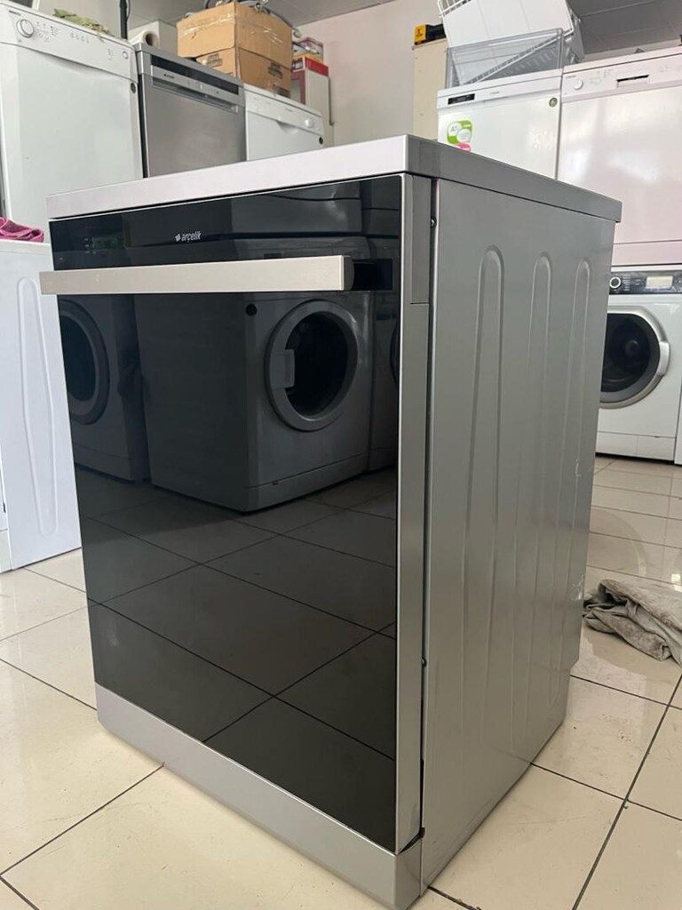 Arçelik 8 programlı önü cam yeni nesil sıfır ayarında bulaşık makinesi - 3