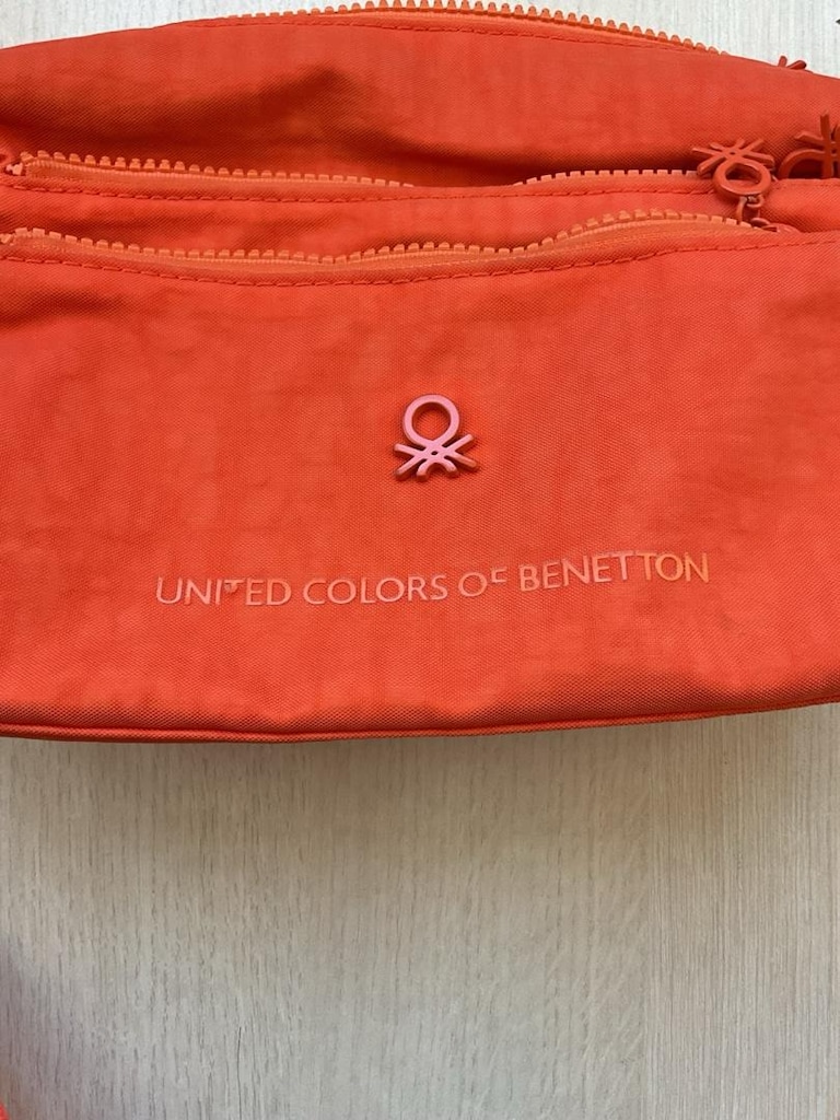 Benetton Turuncu Çanta - 10