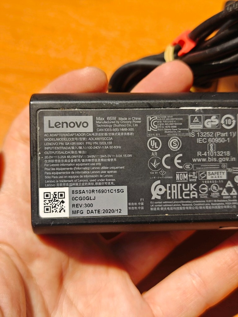 Lenovo Dell HP Type C Adaptör 65W 45W - 3
