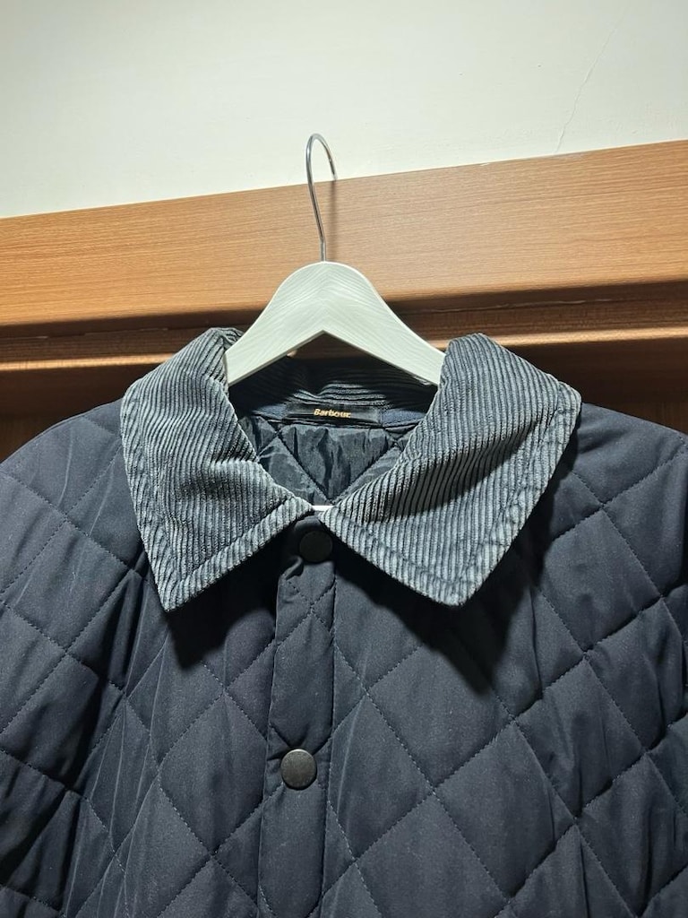 BARBOUR MONT LACİVERT X LARGE BEDEN SORUNSUZ %100 ORJİNAL - 6