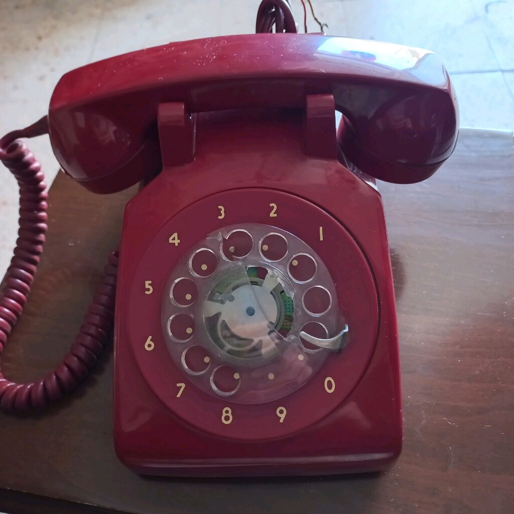 antika çevirmeli telefon - 3
