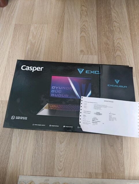 sıfır yakın 1 ay kullanılmış excalibur g870