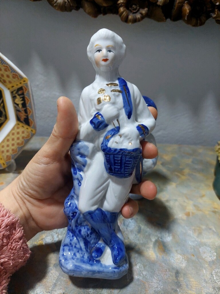 Antika porselen ikili biblo - 3