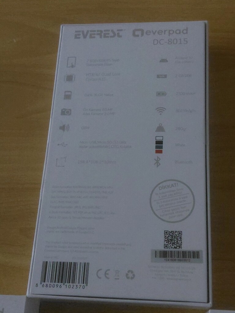 sıfır EVEREST TABLET - 2