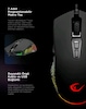 Rampage SMX-G68 SPEAR V2 FULL RGB 12800 DPI Siyah 7D Makrolu Mouse - 8