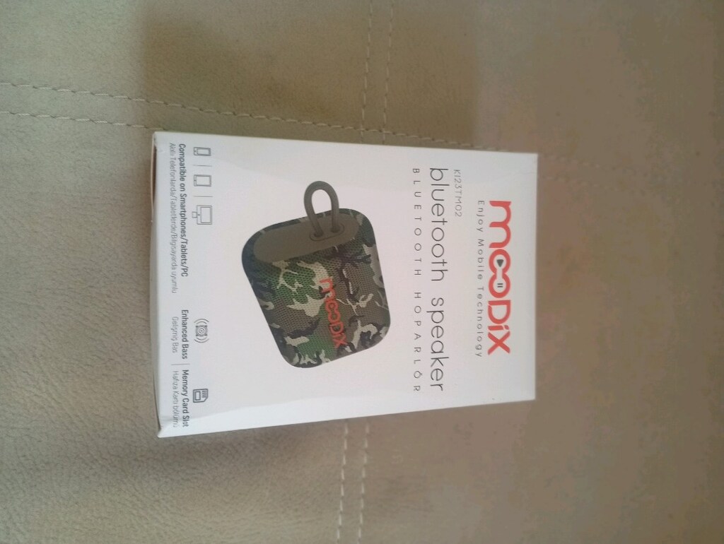 Bluetooth hoparlör ( Askeri kamuflaj desenli) - 6