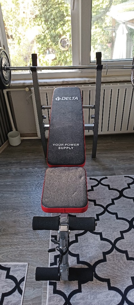 Delta 6010 Bench sehpası ve ağırlık seti - 5