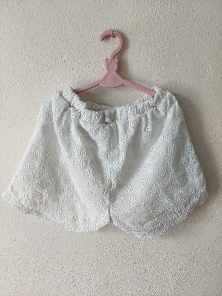 ZARA Kids fırfır fistolu şort bluz yazlık takım - 7