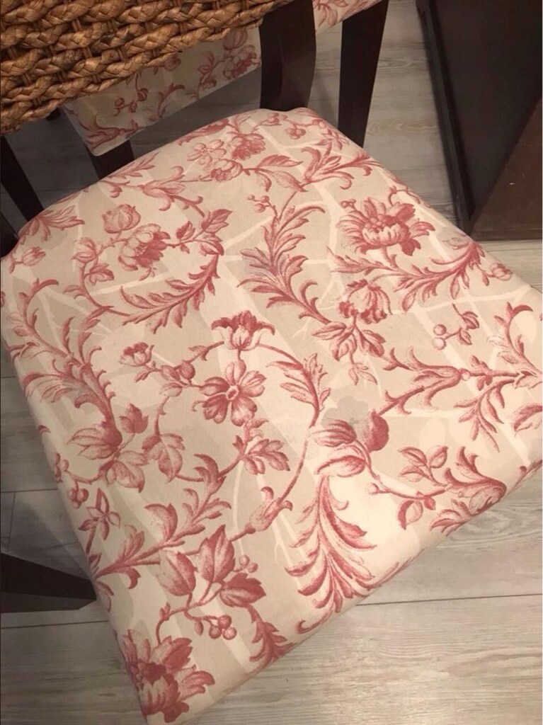 Beymen Home Laura Ashley Döşemeli Doğal Rattan Masa Sandalye - 5