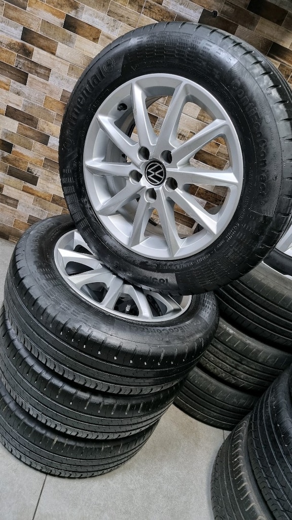 AYDİLEK JANT LASTİK PLUS 15 5X100 VOLKSWAGEN JANT TAKIMI OLUP 185 65 1 - 8