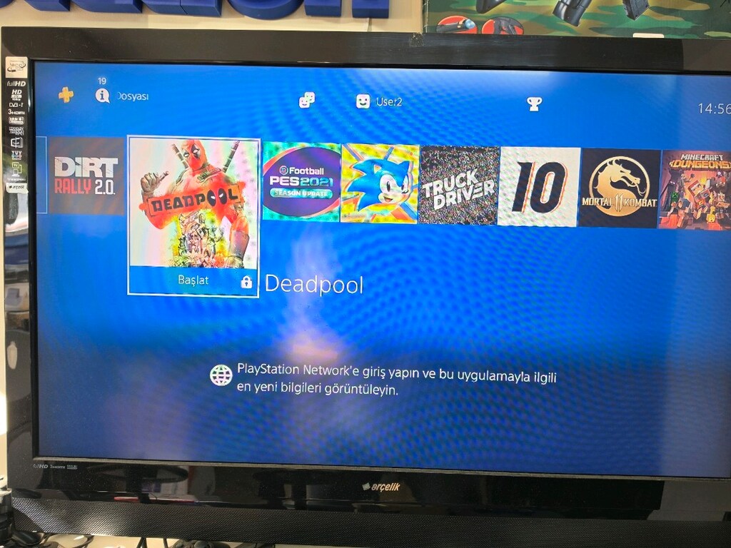 PS4 FAT KASA 500 GB 13.52 SÜRÜM fc27 liFUL OYUNLU - 2