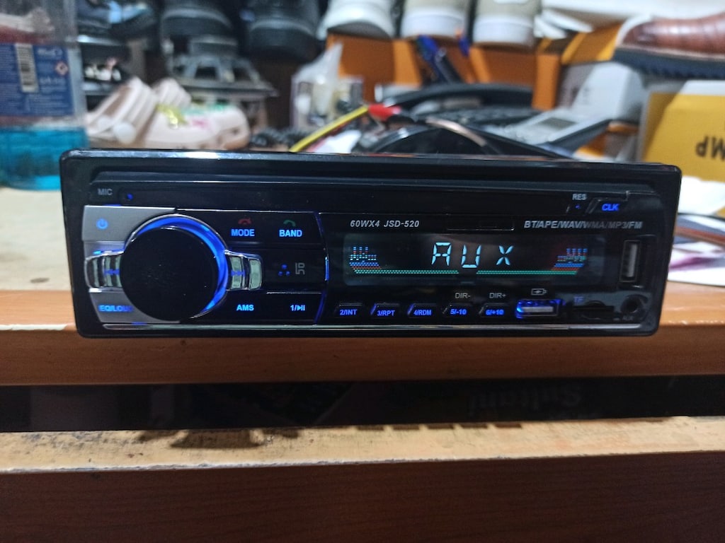 sıfır ayarında USB AUX RADYO BULUTUT ÇİFT anfi çıkışlı oto teyp soruns - 7