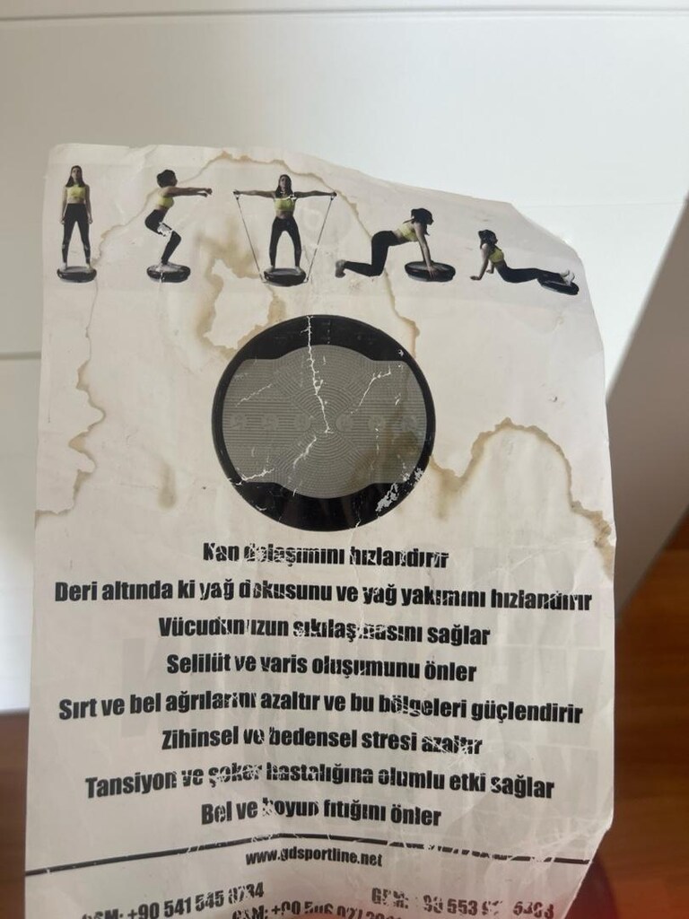 titreşimli spor aleti styletics - 2