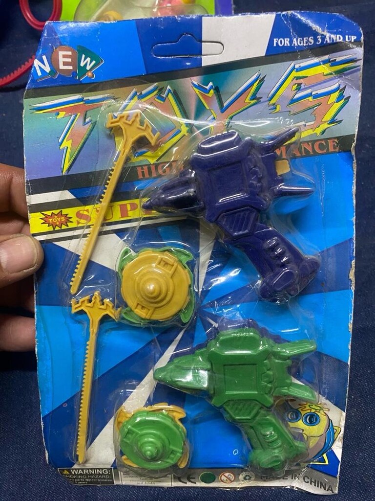 Tabancalı Nostaljik Topaç Seti - 3