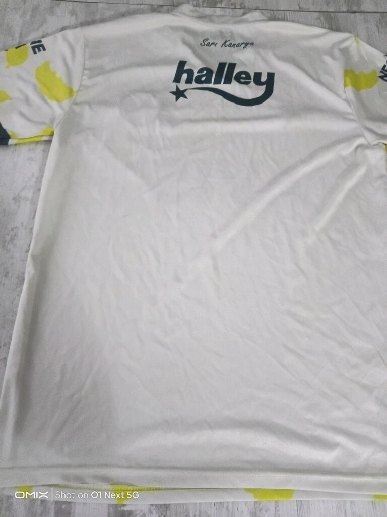 Fenerbahçe 2022-23 Sarı Kanarya Deplasman Forması - M Beden - 7