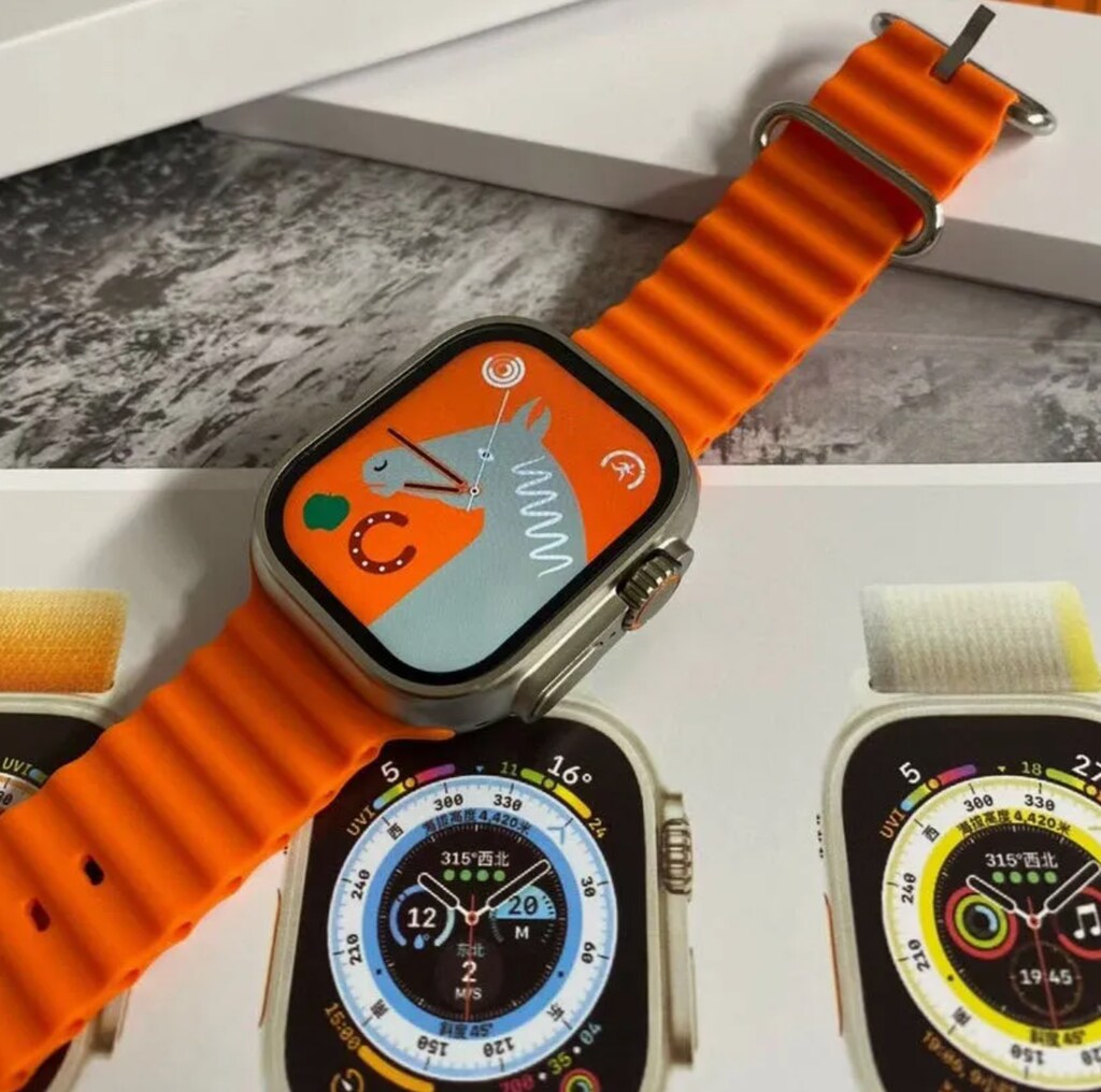 S8 ULTRA Kablosuz Şarj Akıllı Saat - 15