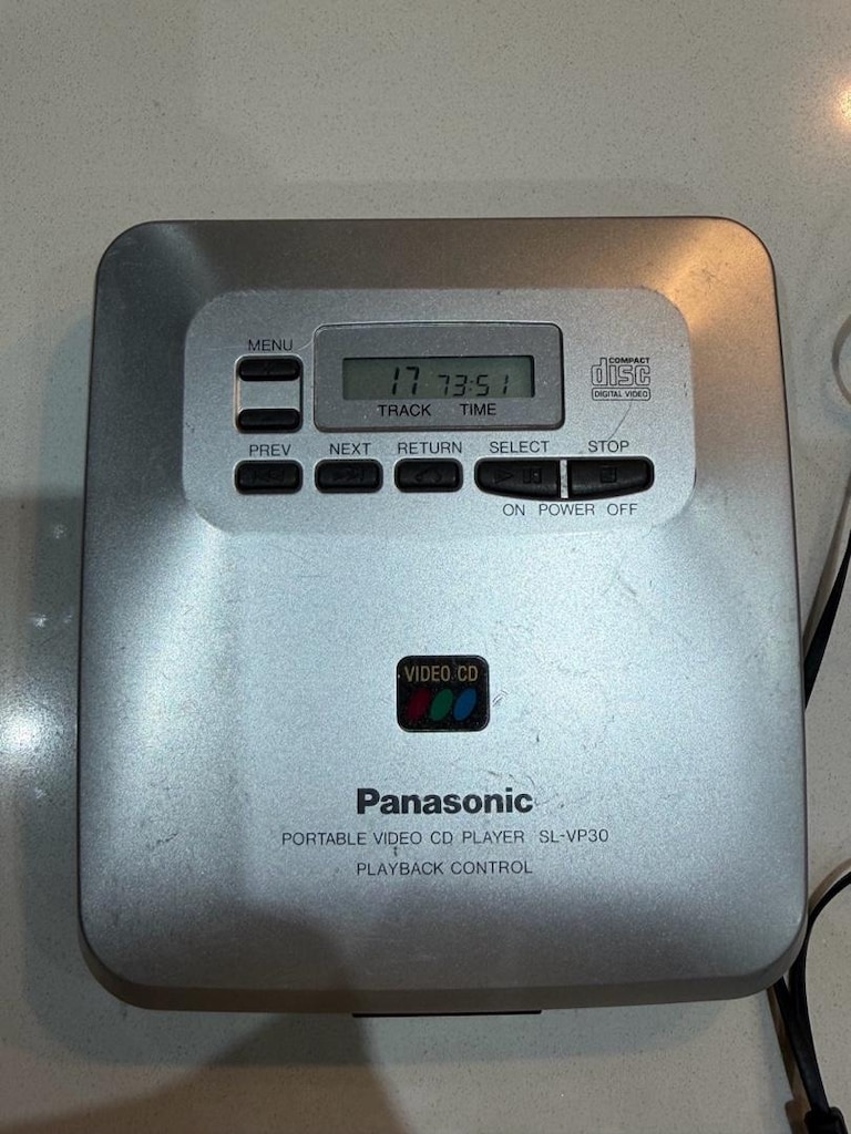 PANASONIC CD PLAYER SL-VP30 DİSCMAN - 3