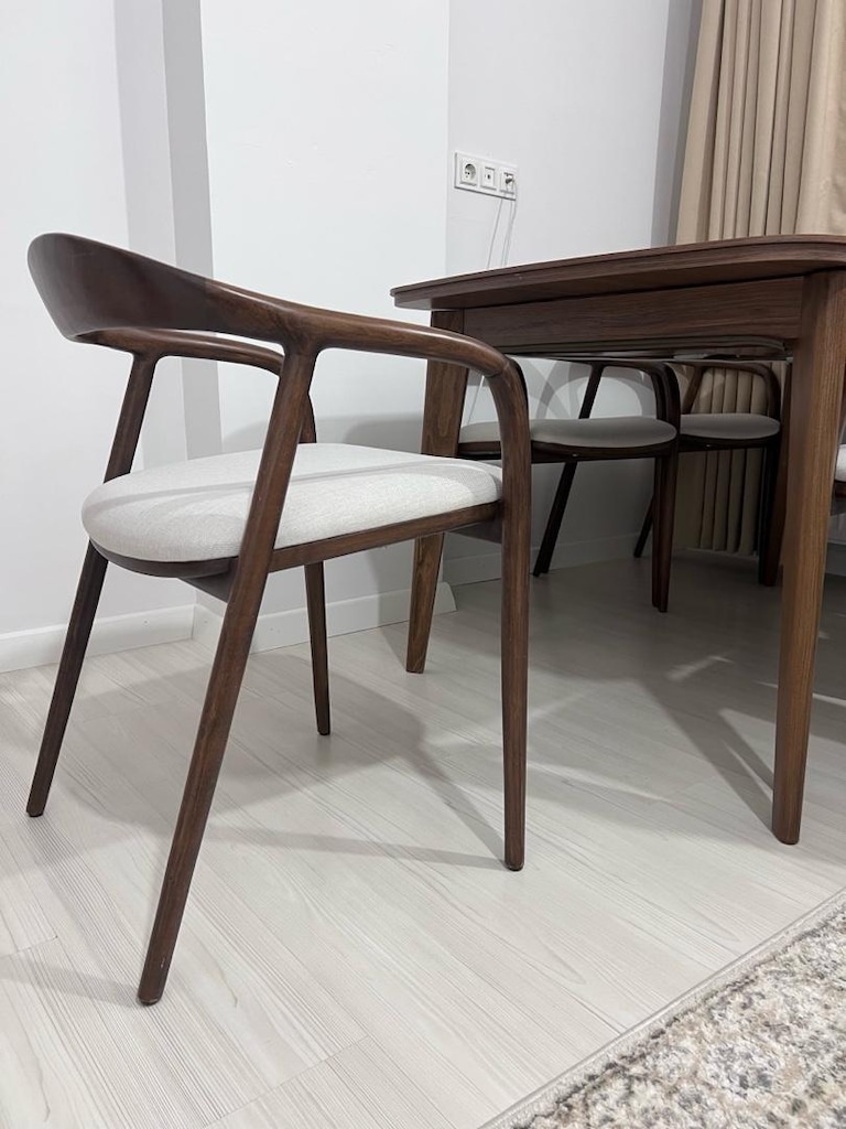 Satılık yemek masası ve yılan model sandalye - 9