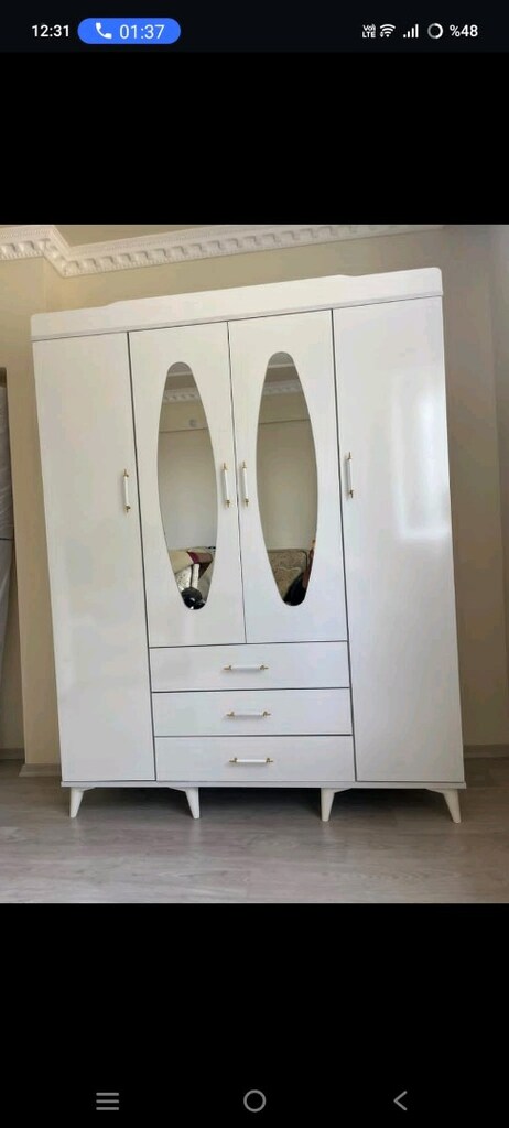 4 kapaklı dolap sıfır paketli ürünler satiyorum her rengi modeli var e - 13