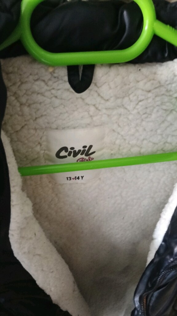 kız çocuk mont civil 13-14 yaş - 2