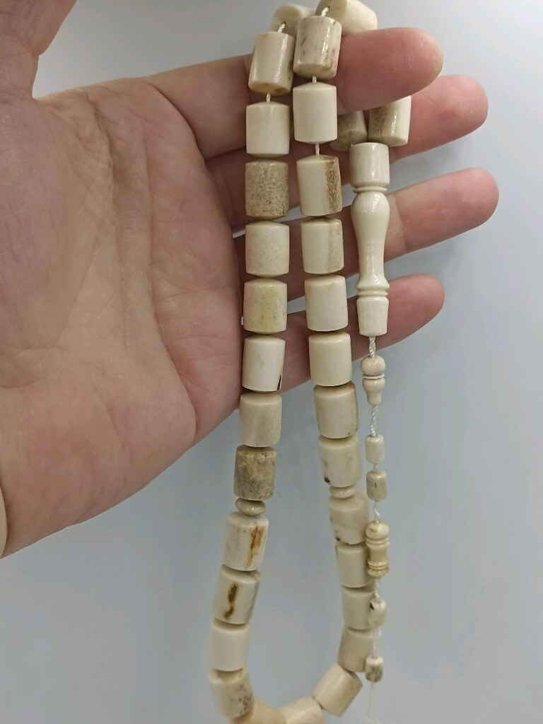 dev boy orjinal geyik boynuzu tesbih - 3