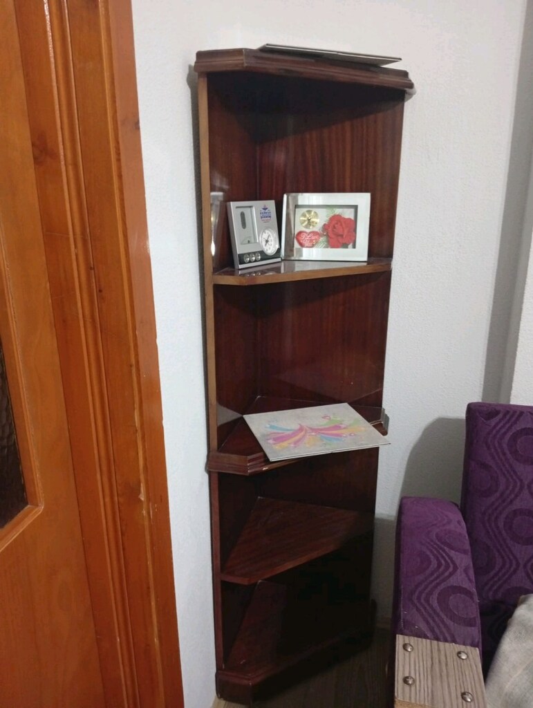 köşelik kitabı rafı çok güzel ahşap Yerimdar satıyorum - 3