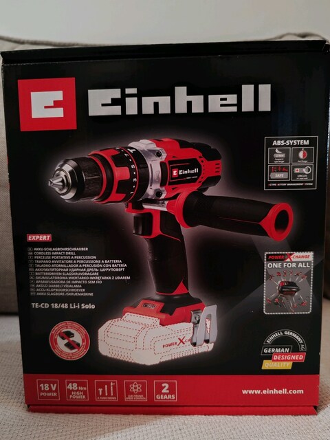 Einhell TE-CD 18/48 Li Darbeli Matkap Takımı
