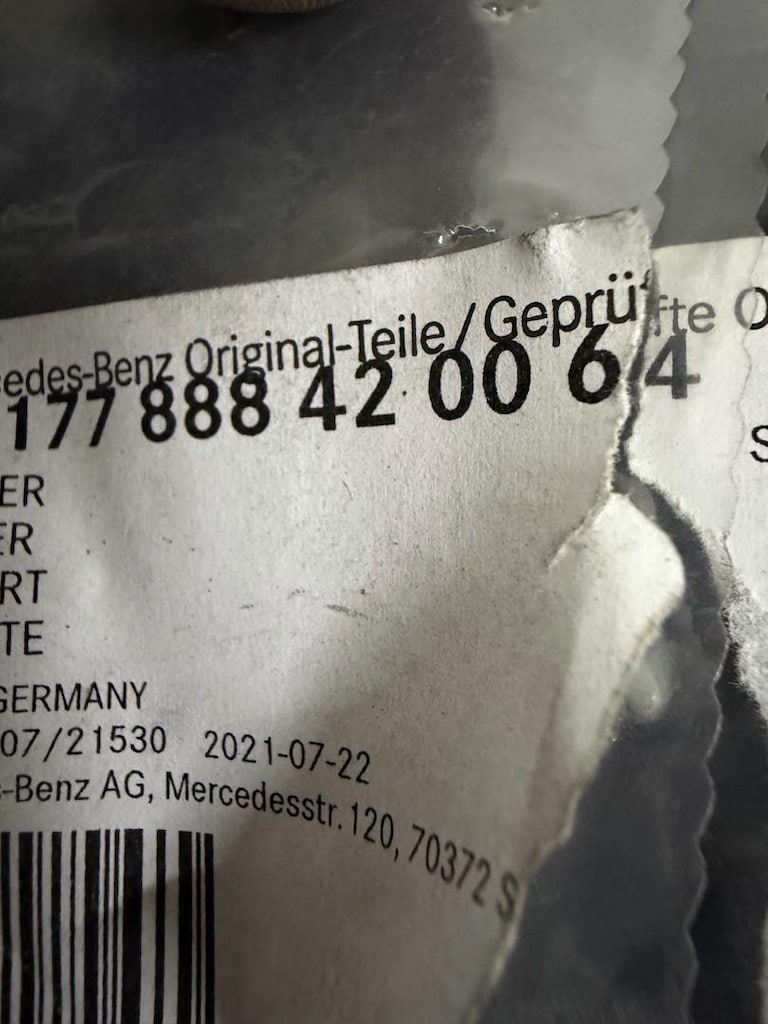 Mercedes A-cla -w177-w118-w247 panjur arması sıfır orjinal A1778885200 - 7