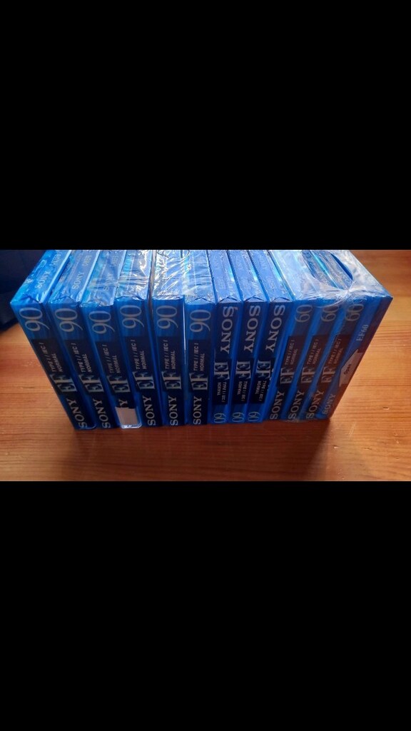 SONY EF 60 & 90 BOŞ KASET 13 ADET - 5