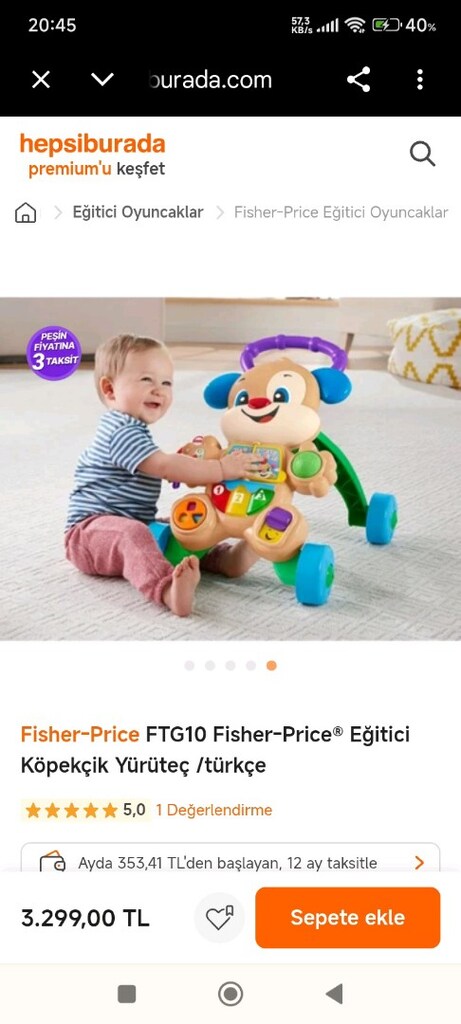 Fisher-Price Eğitici Yürüteç - 2
