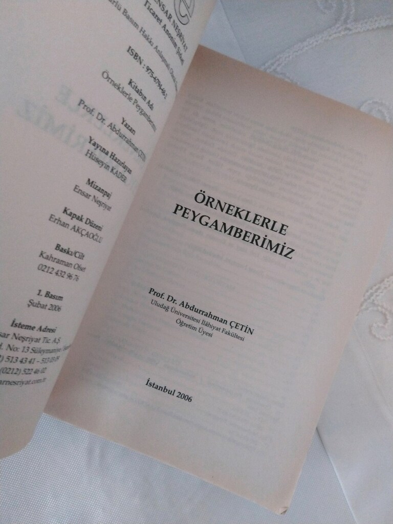 ÖRNEKLERLE PEYGAMBERİMİZ - 2