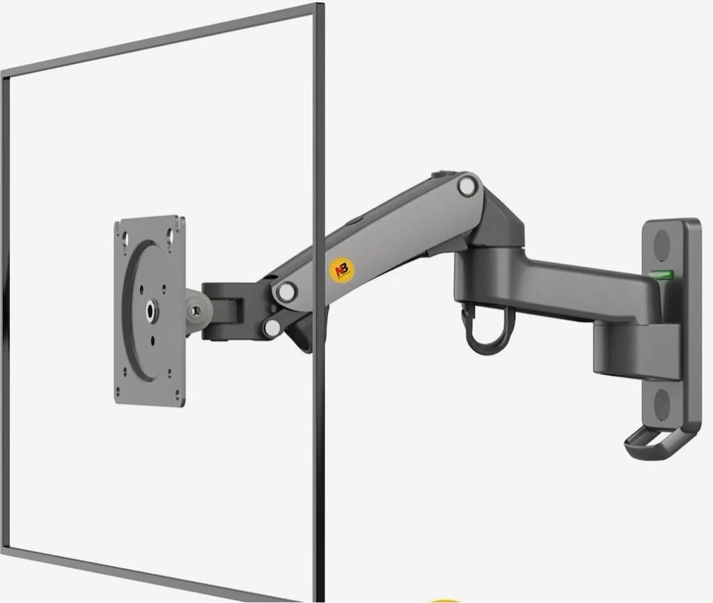 Nb F150 17"-35" Duvara Montaj Amortisörlü Monitör Standı - 6